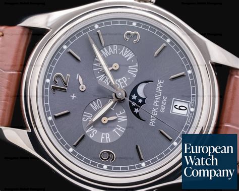 patek philippe complications annual calendar 5146g-010 18k white gold